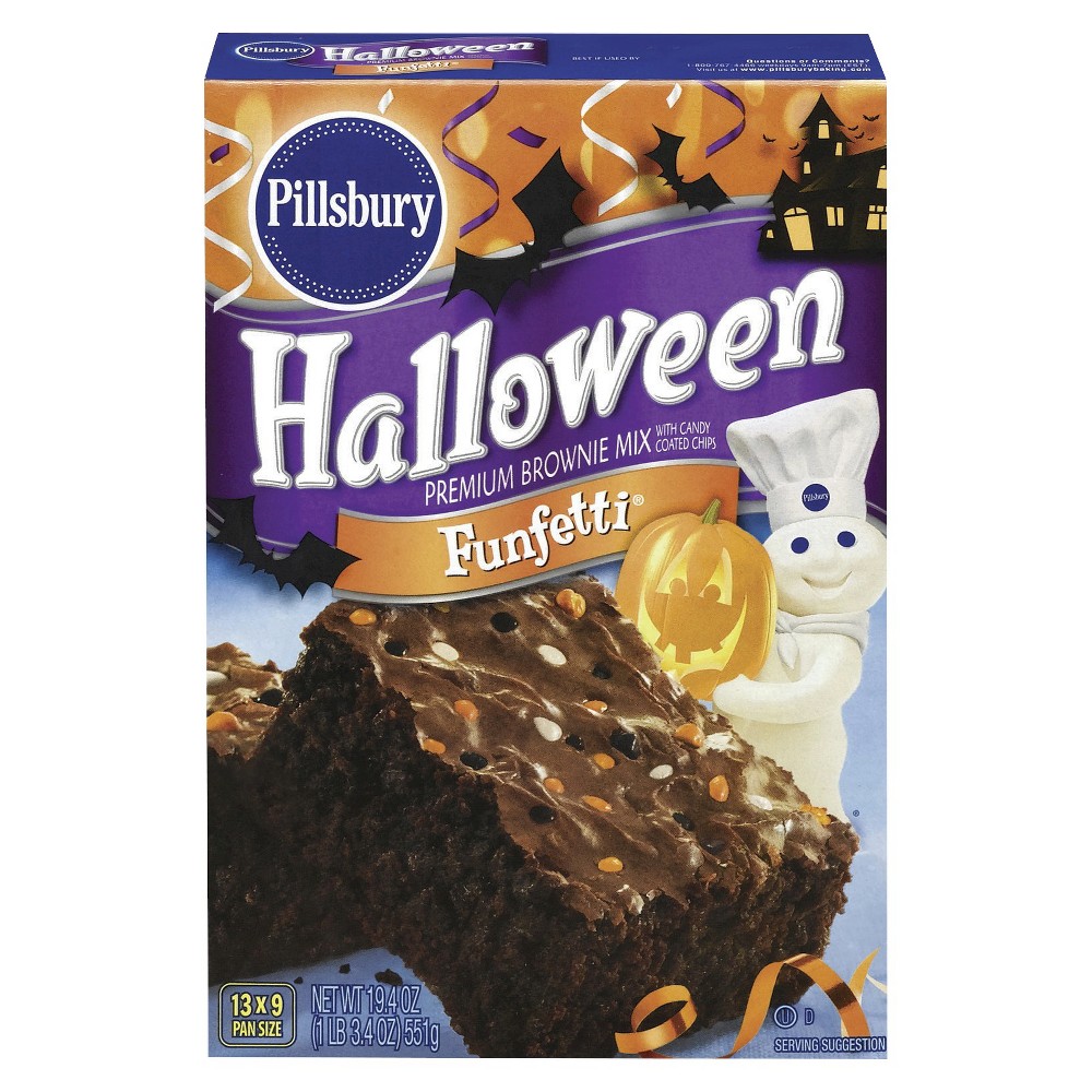 UPC 051500552186 product image for Pillsbury Halloween Funfetti Brownie Mix - 19.4 oz | upcitemdb.com