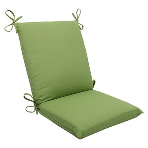 Sunbrella Canvas Outdoor Squared Edge Chair Cushion - Green
