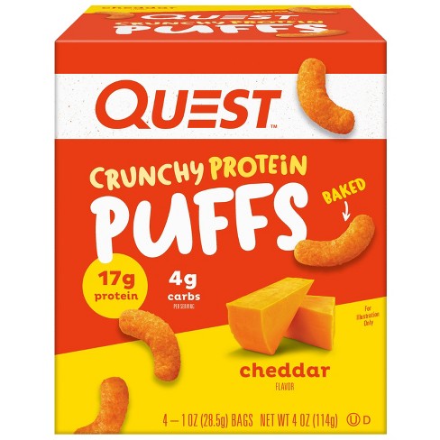 Quest Nutrition Crunchy Protein Puffs - Cheddar - image 1 of 4