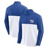 NFL New York Giants Men's Lightweight 1/4th Zipped Hooded Sweatshirt - 3 of 3