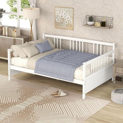 Streamdale Full Size Daybed with Support Legs White
