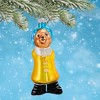 Christopher Radko 5.0 Inch Rainy Day Smile Rain Slicker Boots Bar Tree Ornaments - 2 of 4