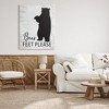 Stupell Industries Bear Feet Remove Shoes Cabin Entrance Sign Canvas Wall Art - 2 of 4