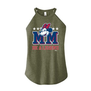 Women's - Disney - Minnie Mouse Graphic High Neck Tank - 1 of 3