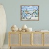 Stupell Industries Bicycles at Beach Fence Floating Frame Canvas Art - 3 of 4