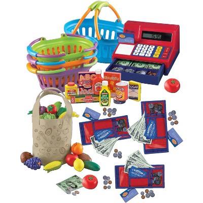 Childcraft Market and Grocery Shopping Roleplay Package, 106 pc