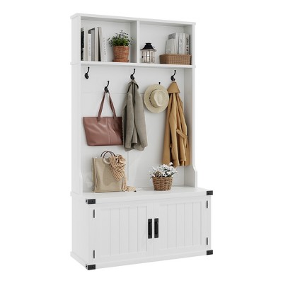 1 Set PB+MDF Board 100Cm Hallway Cabinet - Hallway Organizer, Hallway Storage Cabinet, Hallway Furniture, Hallway Storage Solution, Hallway Cupboard