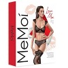 Memoi Women's Tatjana Matching Lace Detail 3 Piece Lingerie Set - 3 of 4