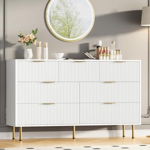 Zstar 7 Drawer Dresser, Modern Storage Dressers for Living Room - 1 of 4