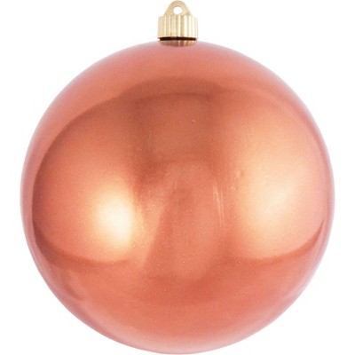 Christmas by Krebs Shiny Brown Shatterproof Christmas Ball Ornament 8" (200mm)