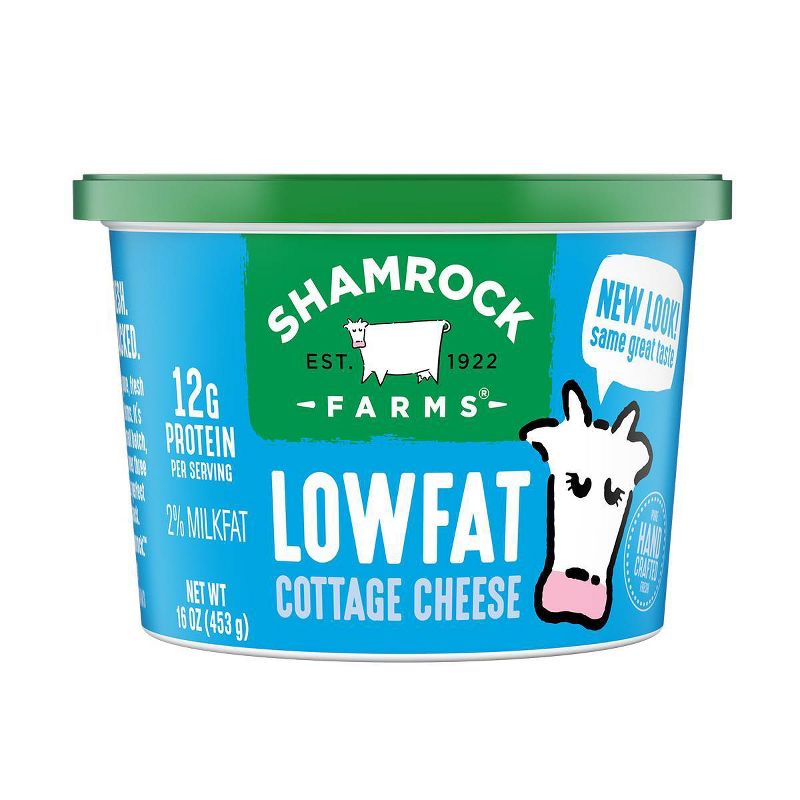 Shamrock Farms Low Fat Cottage Cheese - 16oz, 1 of 4