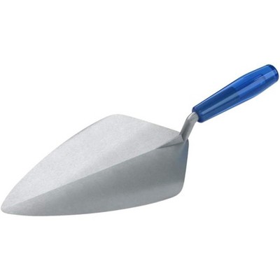 Bon Tool 72-616 Brick Trowel Forged 11-inch Wide London Plastic Handle