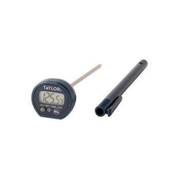 Taylor Candy and Deep Fry Analog Thermometer with Adjustable Pan Clip with  1.75-inch Dial