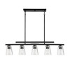 Savoy House Calhoun 5 - Light Chandelier in  Satin Nickel - 2 of 4