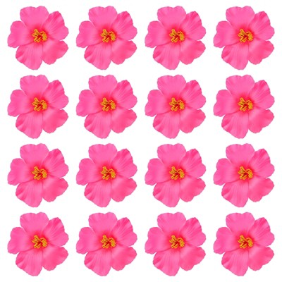 Unique Bargains Hawaiian Artificial DIY Foam Flowers 16 Pcs