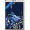 Trends International Snowtap - Octopus Photobomb Framed Wall Poster Prints - 3 of 4