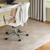 TOWN & COUNTRY EVERYDAY Stone Geo Curve Soft Felt Everwash®, Machine Washable Area Rug with Non-Slip Backing, Geometric Rug, Taupe, 6'6"x9'2" - 2 of 4