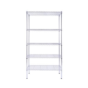 AndMakers 5 Tiers Steel Adjustable Household Shelving Unit (23.6 in. W x 63 in. H x 13.7 in. D) - 1 of 4
