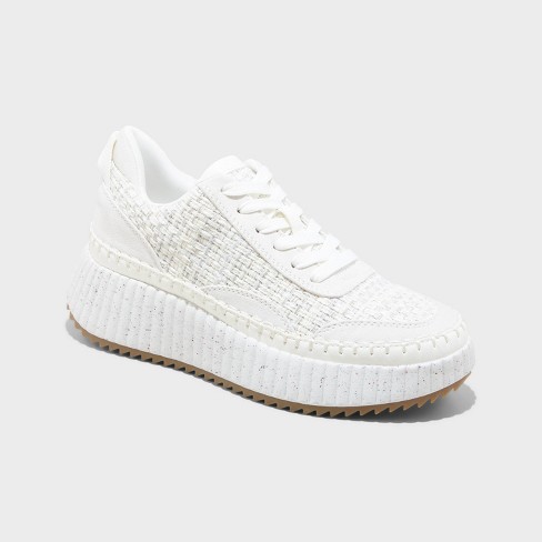 Target white sale sneakers womens