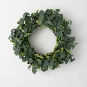 Sullivans Seeded Eucalyptus Wreath - 1 of 3