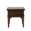 Liberty Furniture,Aspen Skies End Table in Russet Brown - 2 of 4
