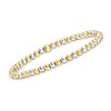 Pure Collection by Ross-Simons Italian Sterling Silver and 18kt Gold Vermeil Jewelry Set: 3 3-5mm Bead Stretch Bracelets - 4 of 4