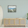 Stupell Industries Tranquil Beachside Flower Meadow Ocean Sailboats Scene, 25" x 31" - 2 of 4