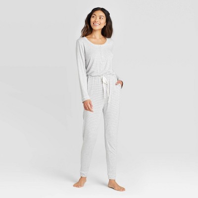 womens gray jumpsuit