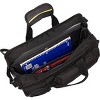 A. Saks Ballistic Nylon Organizer 8 Pocket Briefcase, Black - 2 of 4