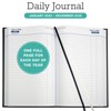 Global Printed Products Professional Diary Hardcover Planner 2025 Black 7.75" x 12.5" x 1.25" - 2 of 4