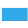 VidaXL Rectangular Pool Cover 288 x 144 inch PE Blue - 4 of 4