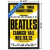 Trends International The Beatles - Carnegie Hall Framed Wall Poster Prints Black Framed Version 14.725" x 22.375" - 3 of 4