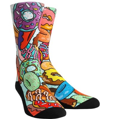 Rock Em Food - Donuts Crew Socks