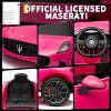 Licensed Maserati GranCabrio 12V Ride On Car for Kids with Remote Control, LED Lights, Battery Powered Electric Vehicle for Boys Girls Ages 3-8 - 2 of 4
