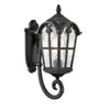 CLAXY Exterior Porch Wall Light Fixture Black Wall Lantern Outdoor - 4 of 4