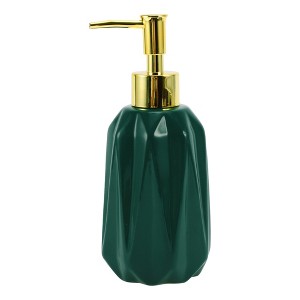 Unique Bargains Simple Diamond Shape Soap Pump Dispenser for Bathroom 300ml 1 Pc - 1 of 4