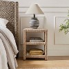 Heinrich 24 Coastal Style Grass Rope Side Table with Two Open Shelves|ART OF LIVING DESIGNS-NATURAL - 3 of 4