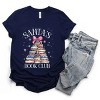 Santa's Book Club - Women's Short Sleeve Tee - 3 of 4