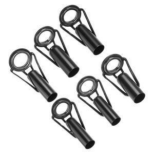 Unique Bargains Stainless Steel Ring Guide Fishing Rod Tip Repair Kit 6 Pcs - 1 of 4