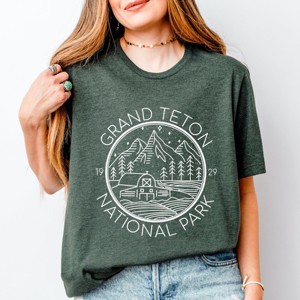 Simply Sage Market Grand Teton National Park Short Sleeve Tee - 1 of 4