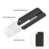 Unique Bargains Aluminium Lightweight Identifier Card Travel Luggage Tags 4 Pcs - 3 of 3