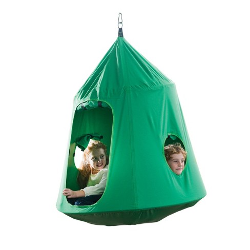 Hearthsong Go Hangout Hugglepod Hanging Tent With Led Lights