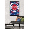 Trends International NBA Detroit Pistons - Maximalist Logo 23 Framed Wall Poster Prints - 2 of 4