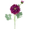 Northlight Real Touch™ Mulberry Purple Dahlia Artificial Floral Sprays, Set of 6 - 23" - 3 of 4