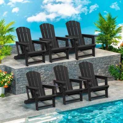 Maggift Patio Lounge Chair Set of 6