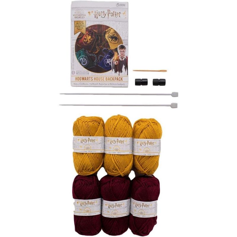 Eaglemoss Limited Eaglemoss Harry Potter Knit Craft Set Kit Bags Gryffindor Brand New, 2 of 5