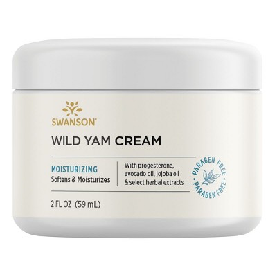 Swanson Wild Yam Cream 2 fl oz Cream.
