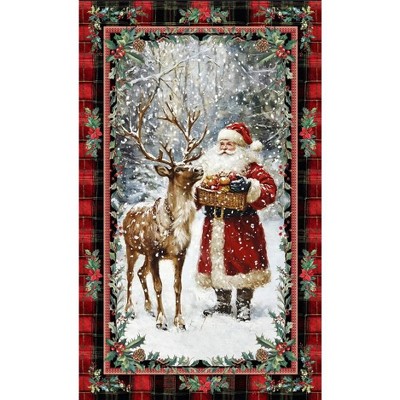 Fulvari Indoor Christmas Rug Kitchen Bathroom Rugs for Entryway,Washable Non-Slip Christmas Tree Santa Claus Area Rug,Winter Holiday Decor