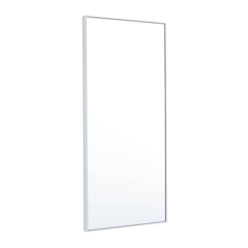 Wood Wall Rectangle Wall Mirror with Thin Frame - Olivia & May, 5 of 6