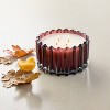 4 Wick Ribbed Glass Jar Candle 22oz - Hearth & Hand™ with Magnolia - 2 of 4